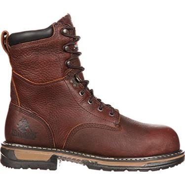 Imagem de Rocky 6693 IronClad Steel Toe Waterproof Work Boot - Brown, 11 W