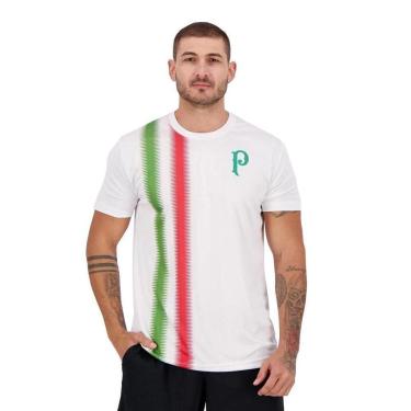 Imagem de Camiseta SPR Duo Sripes Palmeiras Masculino-Masculino