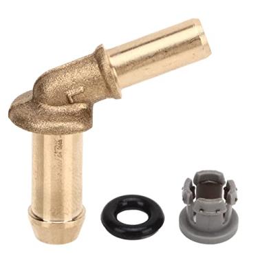 Imagem de Eujgoov Kit de Conector de Mangueira de Saída de água, Termostato de Cobre Abs, Conector de Tubo de Saída, Substituição Resistente para 2013-up Sport 2014-up Velar 2017-