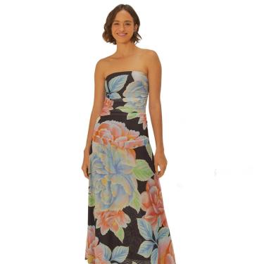 Imagem de Vestido Farm Rio Tule Estampado Floral Sofia-Feminino