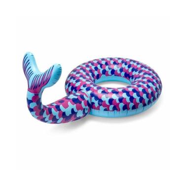 Imagem de Boia Cauda De Sereia Inflável Para Piscina 1,75 X 1,10 Cm
