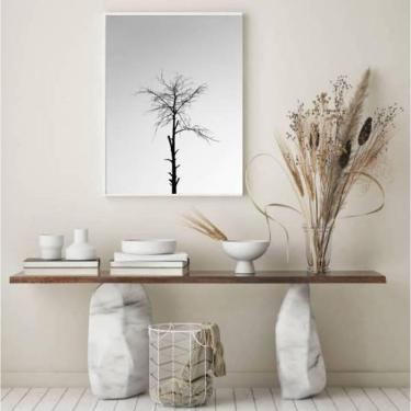 Imagem de Quadro Decorativo Fotografia Árvore Seca 45x34cm