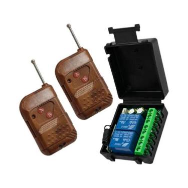 Imagem de Controlador De Motor Atuador Universal 12V Com Módulo Receptor De 2 Ca