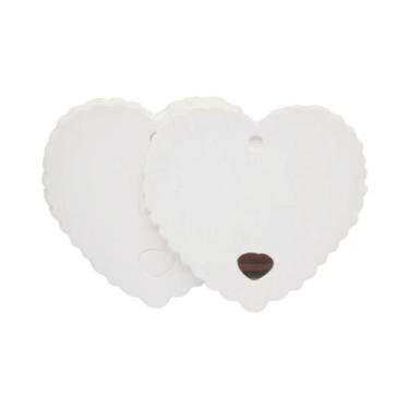 Imagem de Etiquetas De Presente Grandes Em Papel Kraft Branco, 100 Peças, Rótulo