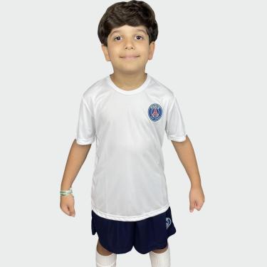 Imagem de Camiseta Juvenil Dry PSG Logo Licenciado Importada-Masculino