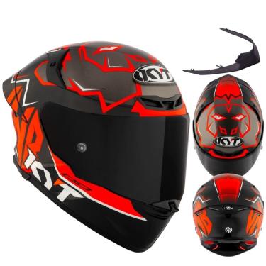 Imagem de Capacete KYT TT Revo Nicolo Bulega 2022 Preto e Vermelho