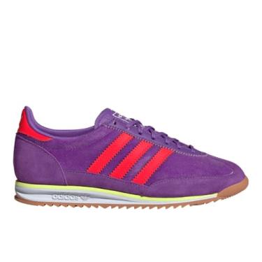 Imagem de adidas Tênis feminino casual Sl 72 Og com cadarço - roxo, Roxa, 35