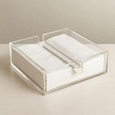 Imagem de Porta Guardanapo em acrílico, com trava central removível P - Fabricaç