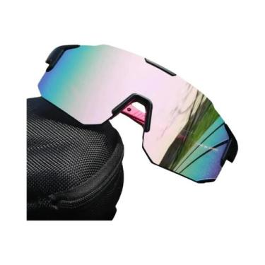 Imagem de Óculos De Sol UV400 Para Ciclismo Com Lente Grande, À Prova De Vento, 