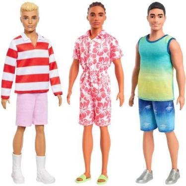 Imagem de Barbie Fashionistas KEN com Roupas e Sapatos da Moda - Mattel, Barbie 