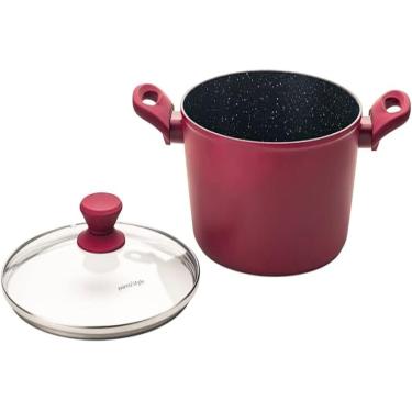 Imagem de Panela Caçarola Ceramica 24cm Avulsa Antiaderente Indução Mimo Style