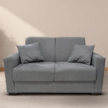 Imagem de Sofá Estofado 2 Lugares Sala Estar Recepção Mariana Suede Cor:Bege - I