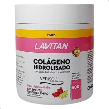Imagem de Colágeno Verisol Hialuronico e Vitaminas Super Formula 300g Lavitan, H