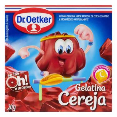 Imagem de Gelatina Dr. Oetker Sabor Cereja 20gr