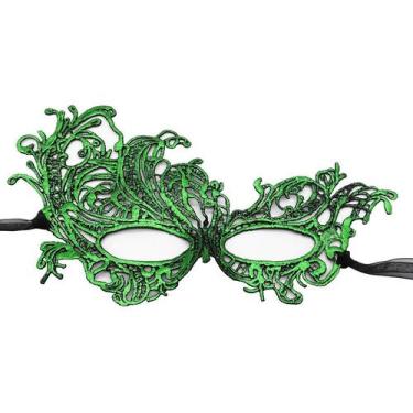 Imagem de Máscara Phoenixes Cosplay Green Party Halloween para adultos - yiweisa