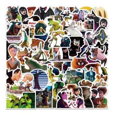 Imagem de Adesivos Hotels Transylvanias em vinil impermeável 60 unidades/lote - 