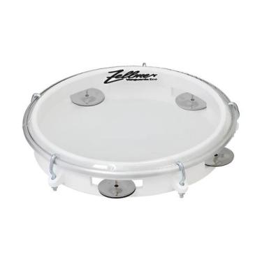 Imagem de Pandeiro zellmer vanguarda eco 8 abs infantil branco