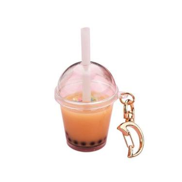 Imagem de Chaveiro Fuqimanman2020 Bubble Tea Cup Moon Buckle