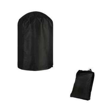 Imagem de Capa Para Churrasqueira Preta Resistente À Água E Ao Calor, À Prova De