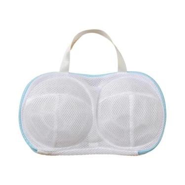 Imagem de Saco De Lavagem Especial Para Sutiãs Para Máquina De Lavar Roupa Domés