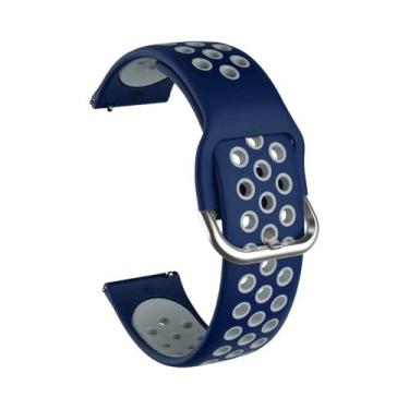Imagem de Pulseira De Silicone De 22mm Para Huami Amazfit Helio pace Stratos 2s 