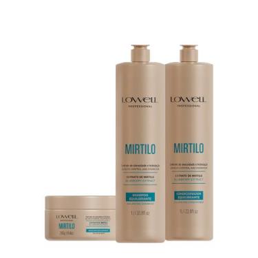 Imagem de Kit Lowell Extrato de Mirtilo Salon Máscara (3 produtos)