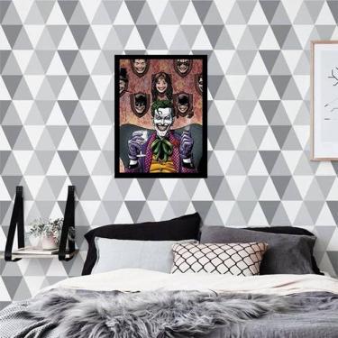 Imagem de Quadro Decorativo Ilustração Coringa no Sofá