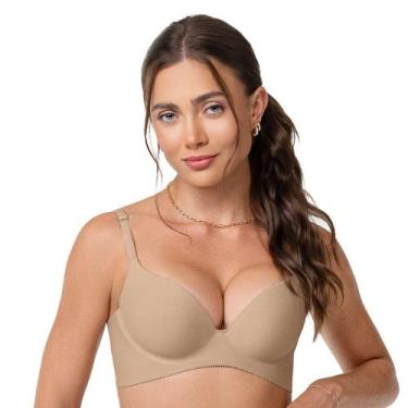 Imagem de Sutiã Push Up Power Laser Bege Zee Rucci, 40