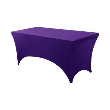 Imagem de Toalha De Mesa De Spandex Elástica Lavável E Resistente a Rugas, Capa 
