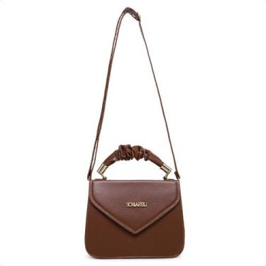 Imagem de Bolsa Feminina Tira Colo Transversal Com Alças Pequena Social - Nobrez