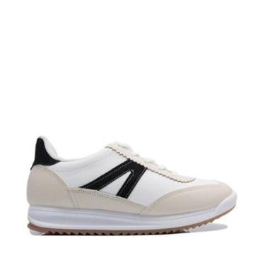 Imagem de Tenis Vizzano Branco e Bege-Feminino
