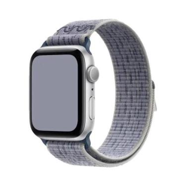 Imagem de Pulseira Esportiva De Nylon De 49mm Para Apple Watch Ultra 9 Series S1