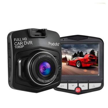 Imagem de Mini Câmera Veicular Full HD 170º Visão Noturna e Sensor - ShopMix