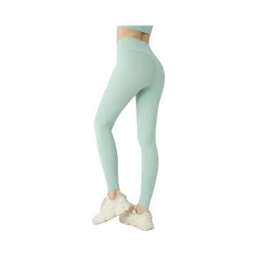 Imagem de Leggings De Yoga Femininas De Cintura Alta, Respiráveis, Para Fitness,