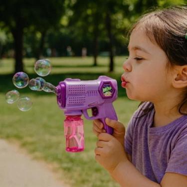 Imagem de Pistola De Bolhas De Sabão Bubble Gun Domni