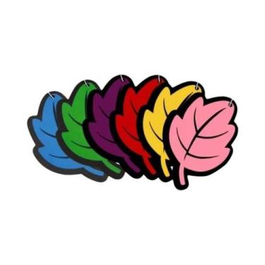 Imagem de Aromatizador Automotivo Com Aroma De Baunilha, 6 Peças Em Formato De F