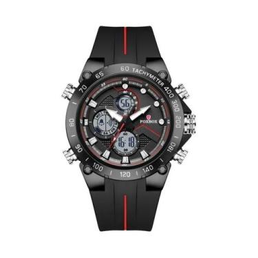 Imagem de Relógio De Pulso Masculino De Luxo LIGE FOXBOX À Prova d'Água Esportiv