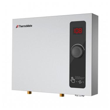 Imagem de Aquecedor de Água Elétrico de Passagem Thermomate Cinza 14kW Digital Residencial Chuveiro Modelo ET140 240V