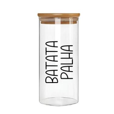 Imagem de Porta Mantimentos Redondo (1,3 Litros) Batata Palha - Oikos, Batata Pa