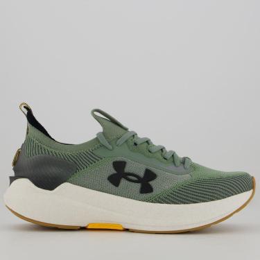 Imagem de Tênis Under Armour Charged Hit SE Verde-Unissex