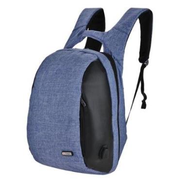Imagem de Mochila Tonin Antifurto com USB-Unissex