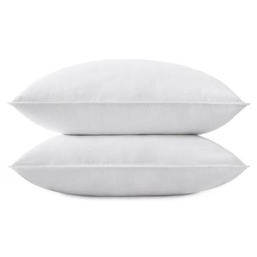 Imagem de Almofadas SNUG&COZY Grey Goose Feather Down, tamanho padrão, pacote co