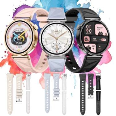 Imagem de Smartwatch Série 11 Relogio Redondo GT5 Mini Microwear Chatgpt Bluetoo