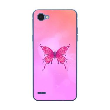 Imagem de Capa Adesivo Skin163 Verso Para LG Q6 Plus - KawaSkin
