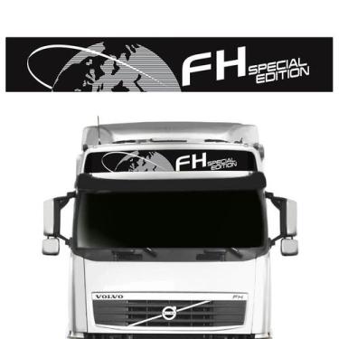 Imagem de Faixa Volvo Fh Special Edition 540 Adesivo Quebra-Sol Teto - SPORTINOX