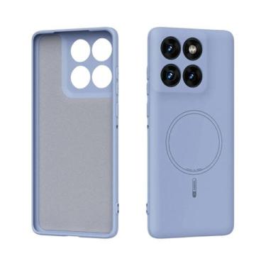 Imagem de Capa Magnética De Silicone Macio Para Motorola Moto Edge 60S 60 pro Co