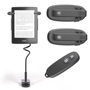 Imagem de Controle remoto Page Turner SSPONT 2 clipes com suporte para Kindle Pa