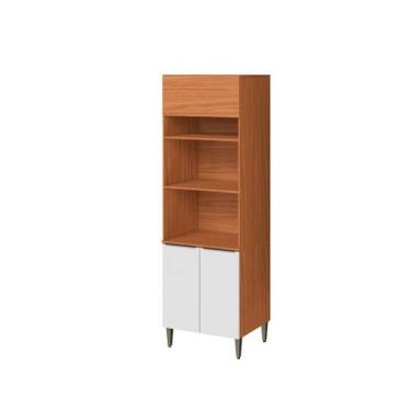 Imagem de Paneleiro Torre Quente Luana 2006801 - Cinamomo/Branco Aramóveis