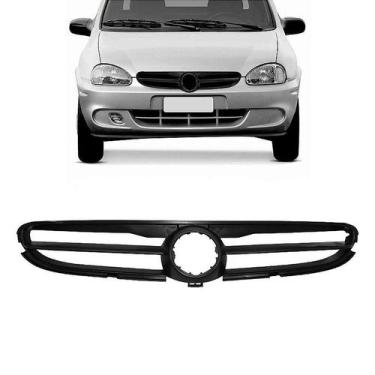 Imagem de Grade Radiador Corsa Classic 2003 2004 2005 Preta - Fipparts