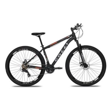 Imagem de Bicicleta toronto aluminio preto/laranja quadro 17 aro 29 colli